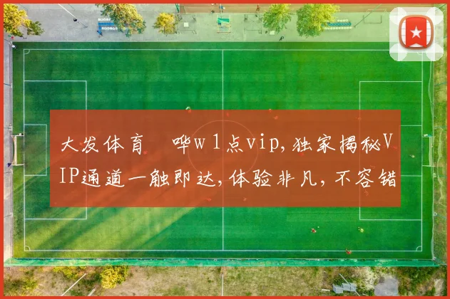 大发体育哖哗w 1点vip,独家揭秘VIP通道一触即达,体验非凡,不容错过